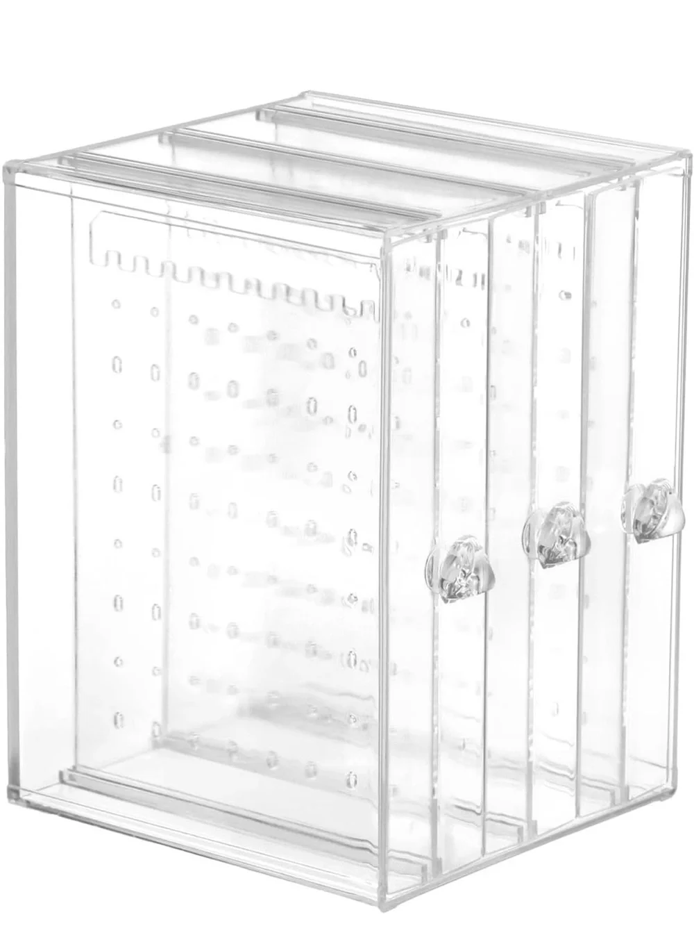 Clear Acrylic Earring Organizer - Transparent